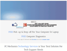 Tablet Screenshot of pcmtechcenter.com